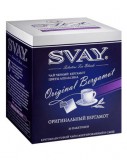 Чай Svay Original Bergamot (Оригинальный Бергамонт) Черный  в саше (20саше по 2гр.)
