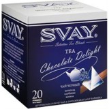 Чай Svay Chocolate Delight (Шоколадное искушение) Для чайников (20 пирамидок по 4гр.)