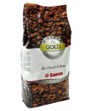 Кофе в зернах Saeco Gold (Саеко Голд), кофе в зернах (1кг), вакуумная упаковка